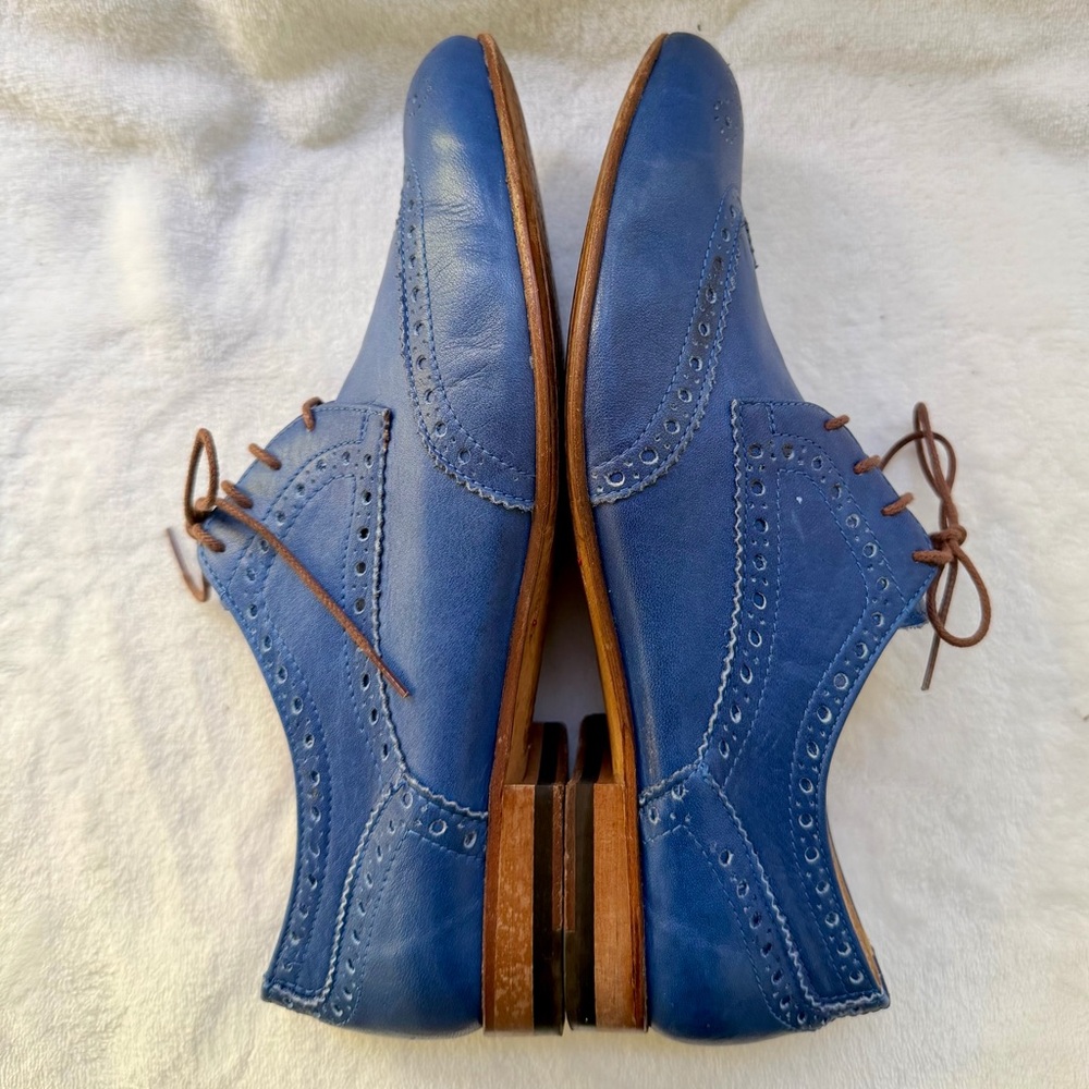 L’artigiano Sorrentino Blue Size 40
US 9 Oxford Shoes Leather Lace Up Classic - Picture 11 of 16